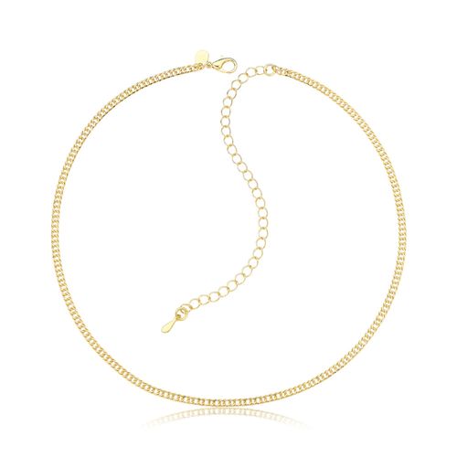 Corrente semi joia elos duplo