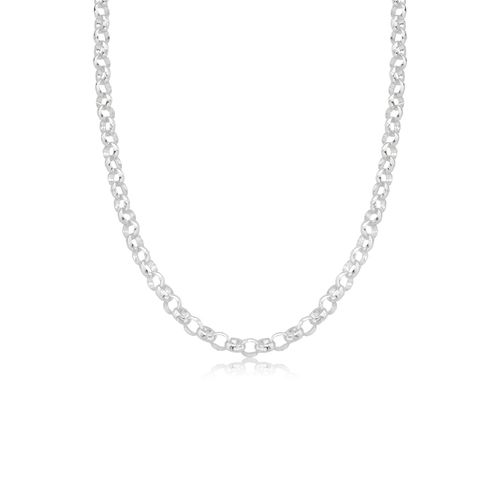 Corrente prata 925 elos